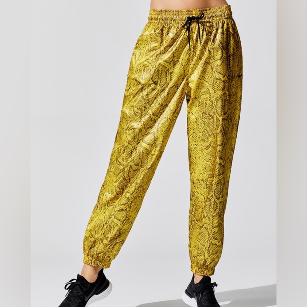 NIKE Python NSW FANCY Woven Pants Limited RUSH GOLD Edition